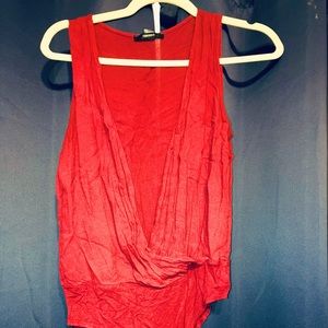 LOW V CUT onesie